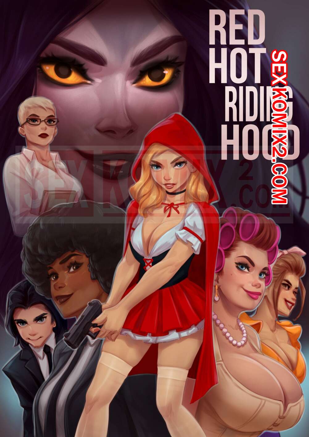 ℹ️ Порно комикс Красная горячая шапочка. Red Hot Riding Hood. Rino99 комикс  для взрослых застала свою коллегу ℹ️ Мир порно комиксов и секс комиксов |  allmanga.org