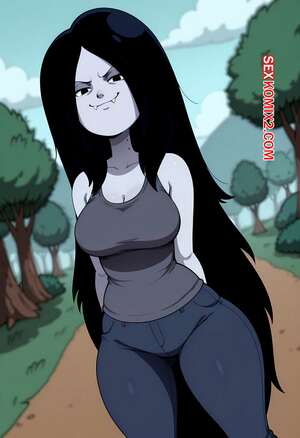 Порно комикс Marceline x BBC. Floxin