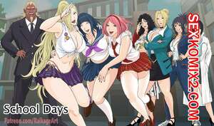 Порно комикс Наруто. Школьные дни. School days. RaikageArt