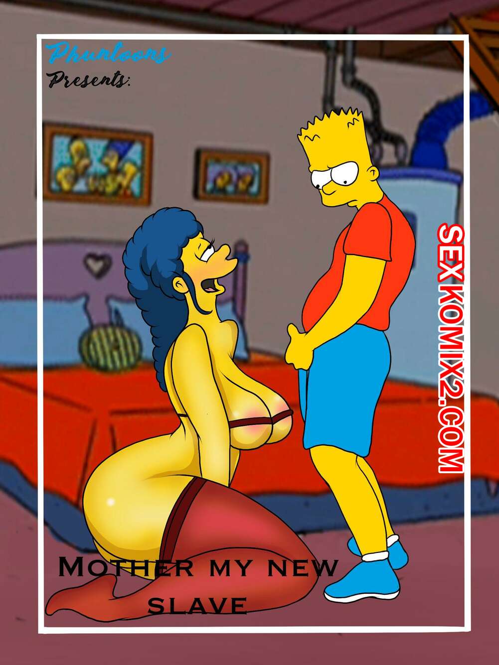 ℹ️ Порно комикс Симпсоны. Мать мой новый раб. Mother My New Slave. Bobs200  комикс для взрослых с ним поебаться. ℹ️ Мир порно комиксов и секс комиксов  | porncomicsworld.com