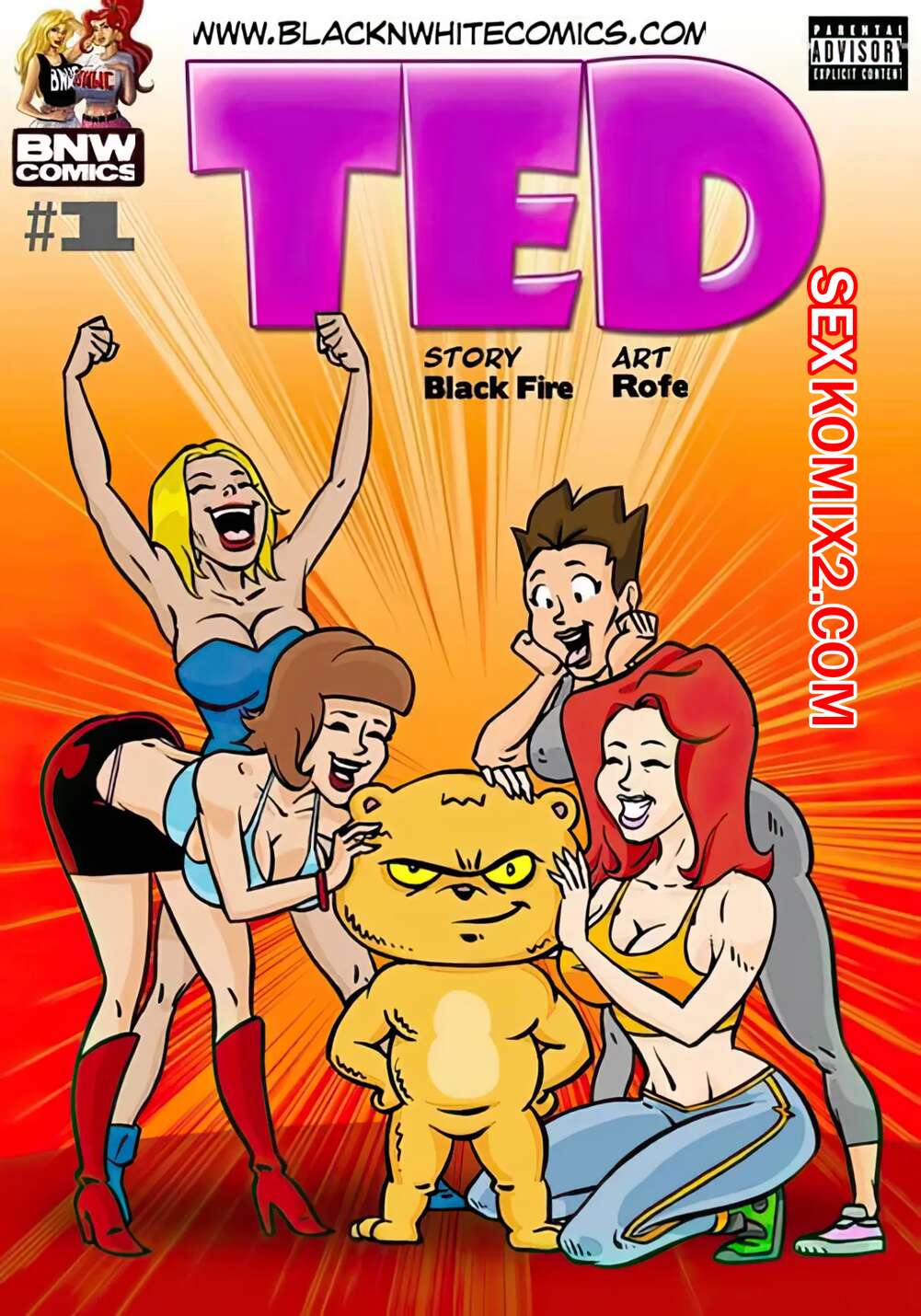 ℹ️ Порно комикс ТЭД. Часть 1. TED. BlackNWhiteComics. комикс для взрослых  раздеваются перед ним ℹ️ Мир порно комиксов и секс комиксов |  porncomicsworld.com