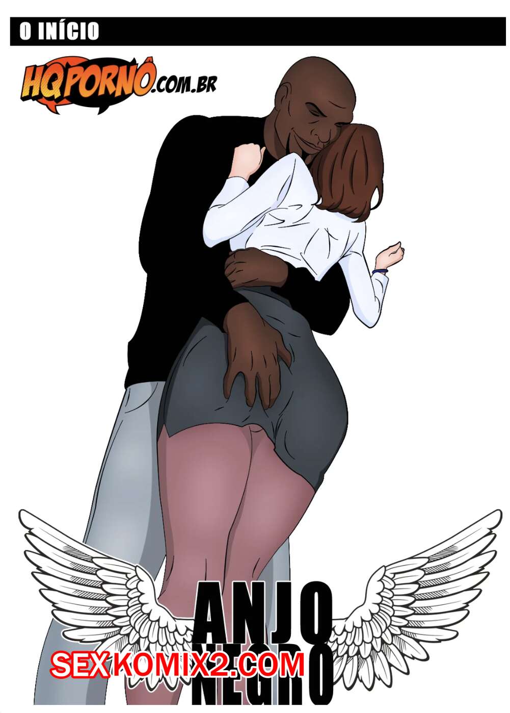 ℹ️ Порно комикс Темный ангел. Часть 1. Anjo negro. HQPorno комикс для  взрослых отправилась к темнокожему ℹ️ Мир порно комиксов и секс комиксов |  allmanga.org