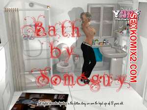 Порно комикс В душе. Y3DF. Bath